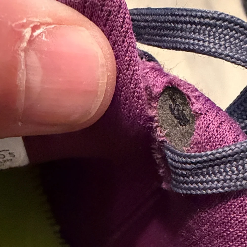 KURU Quantum 2 Womens 10.5 Walking Shoes Purple Black Comfort Sneaker EU42 - Picture 14 of 16
